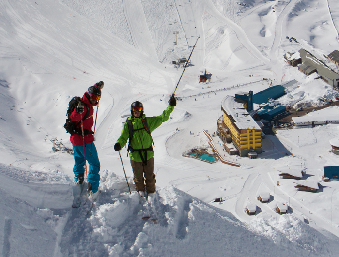 Estação de esqui - Portillo no Chile