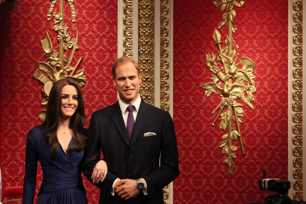 O Duque e a Duquesa de Cambridge, William e Kate
