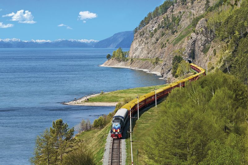 Trem Transiberiano Lago Baikal